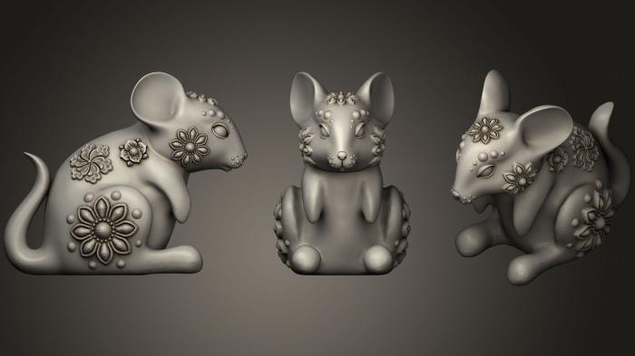 Animal figurines (STKJ_1192) 3D model for CNC machine